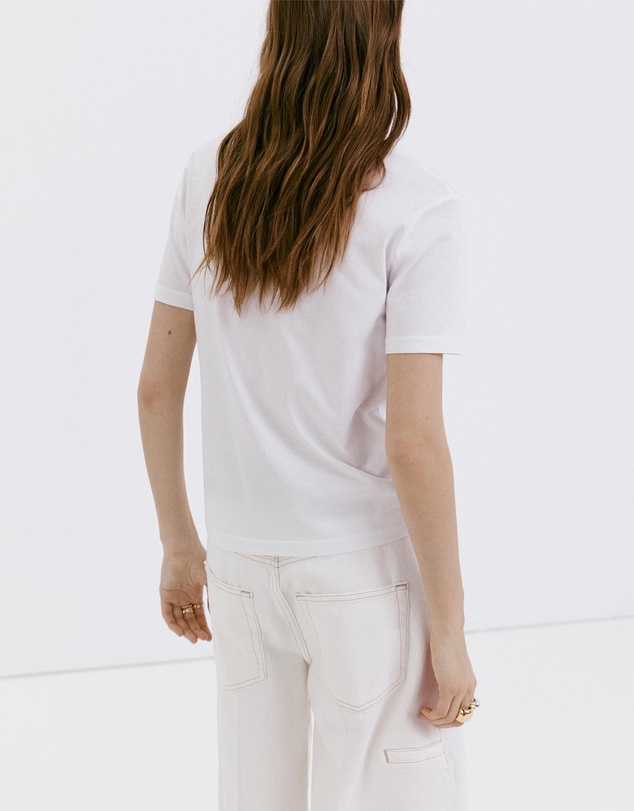 M.N.G - V-Neck Cotton T-Shirt