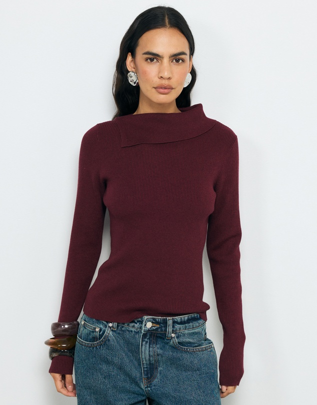 AERE - Yali Cotton Cashmere Blend Top