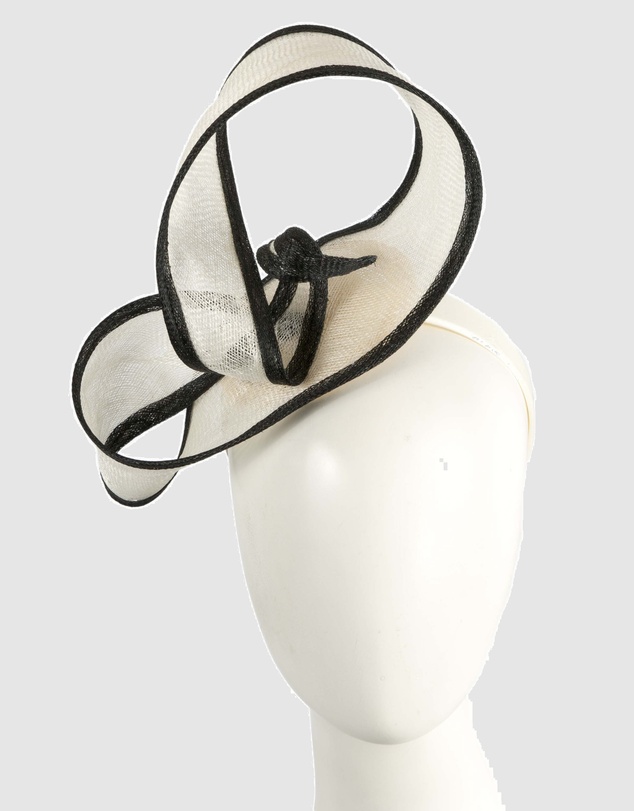Max Alexander - Tall Sinamay Fascinator Headband
