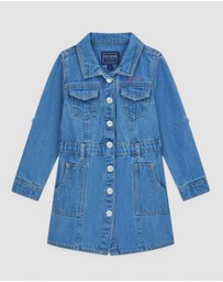 GUESS - Denim Long Sleeve Dress