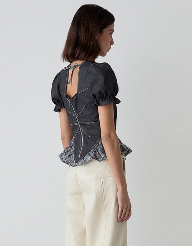 Laagam - Regina Puff Sleeve Blouse