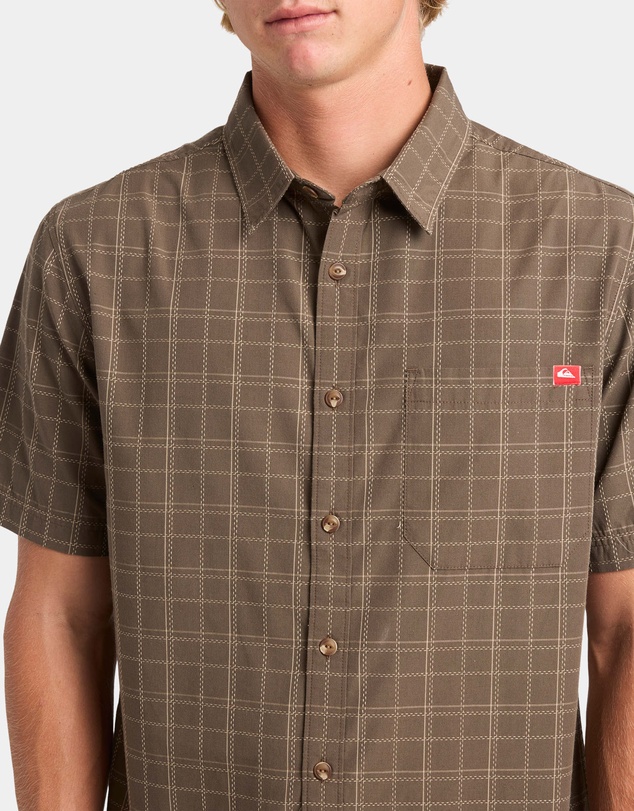 Quiksilver - Mens Testament Short Sleeve Shirt