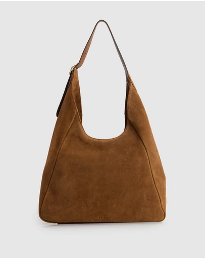 Evity - Alexa Leather Suede Hobo Bag