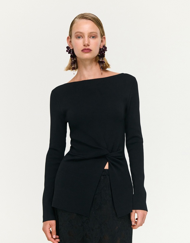 Staple the Label - Miya Twist Knit Top