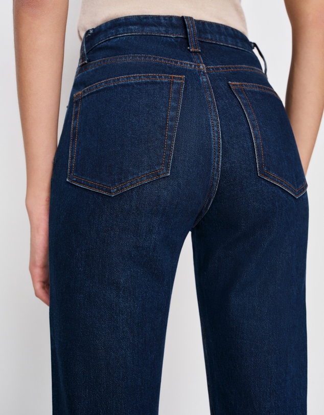 Reformation - Jax Stretch High Rise Straight Jeans