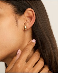 Najo - Kiss Stud Gold Earring