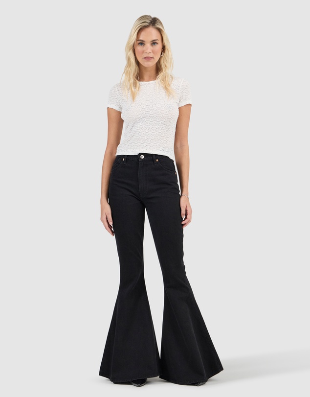 Rolla's - Uptown Flare Jean - Noir