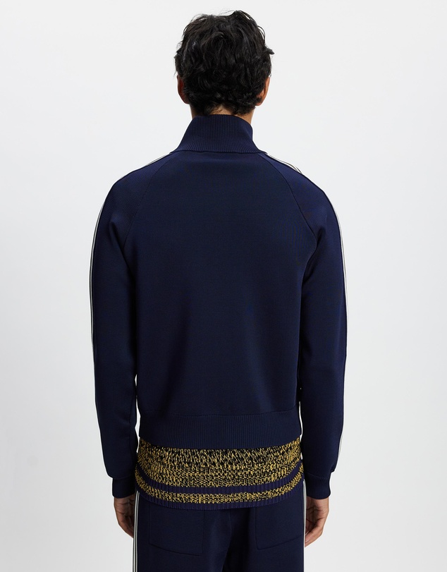 Wales Bonner - Bright Rayon Yarn Tide Track Top
