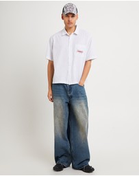 Insight - Supply Pinstripe Short Sleeve Shirt