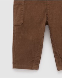Purebaby - Corduroy Overall -Kids-Babies