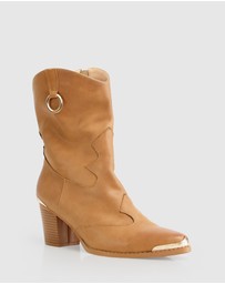 Belle & Bloom - Dallas Western Boot
