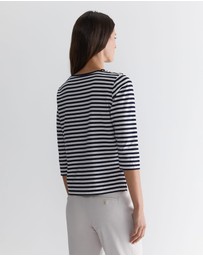 Sportscraft - Cotton Crew 3/4 Sleeve T-Shirt