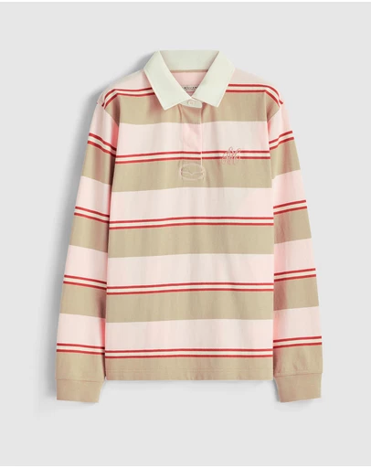 R.M.Williams - Narran Heritage Stripe Rugby Shirt