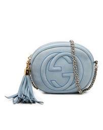 Pre-Loved by Azura Reborn - Pre-Loved Mini Nubuck Soho Chain Crossbody