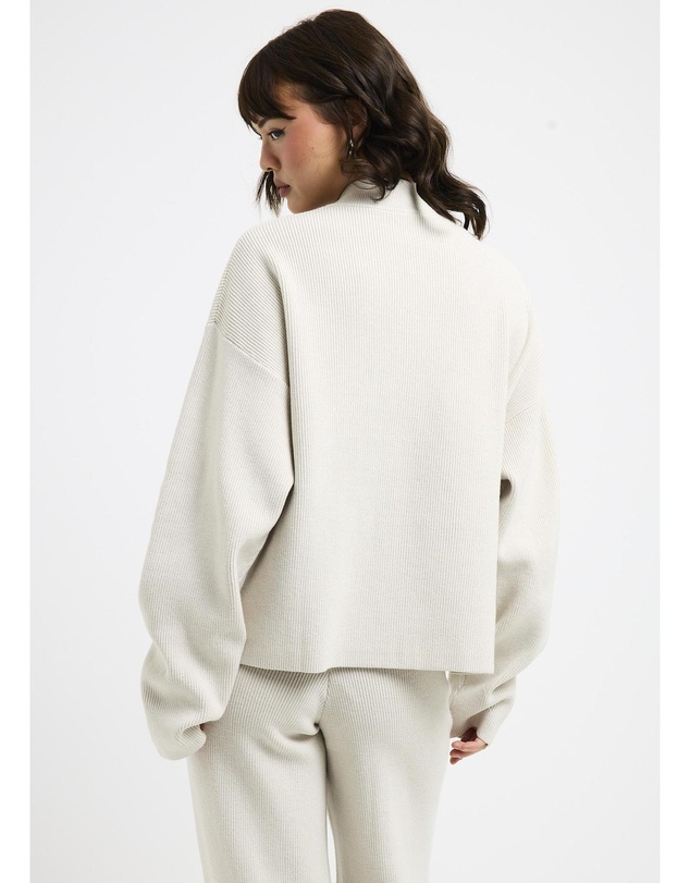 Subtitled - Agnes Rib Double Zip Through Jacket
