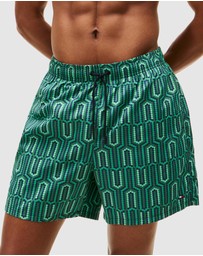 Tommy Hilfiger - Print Mid-Length Swim Shorts