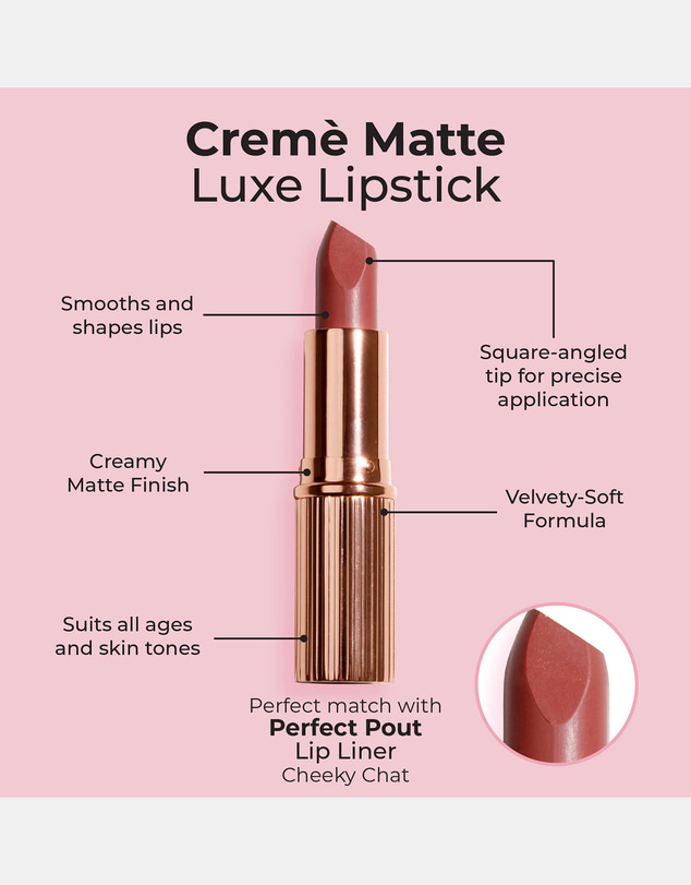 MCoBeauty - Creme Matte Luxe Lipstick - Very Shelley