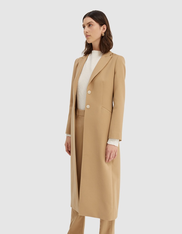 SABA - Celeste Wool Longline Coat