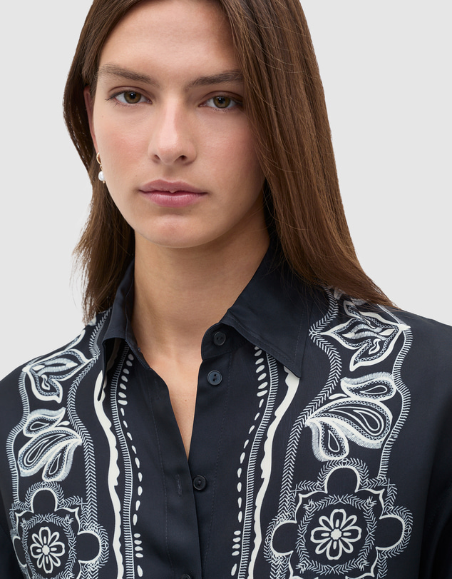 Seed Heritage - Scarf Print Shirt