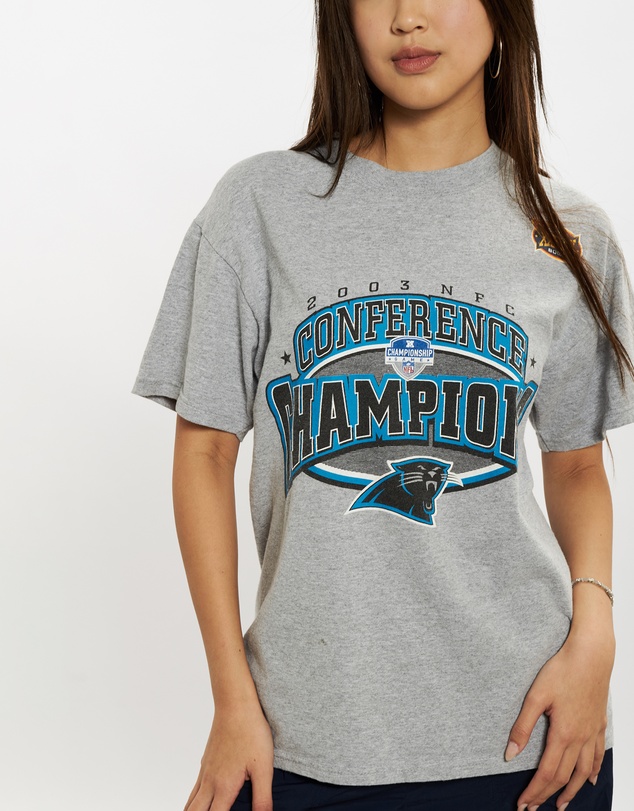 Vintage by The Real Deal - Pre Loved - Vintage NFL Carolina Panthers Super Bowl Tee