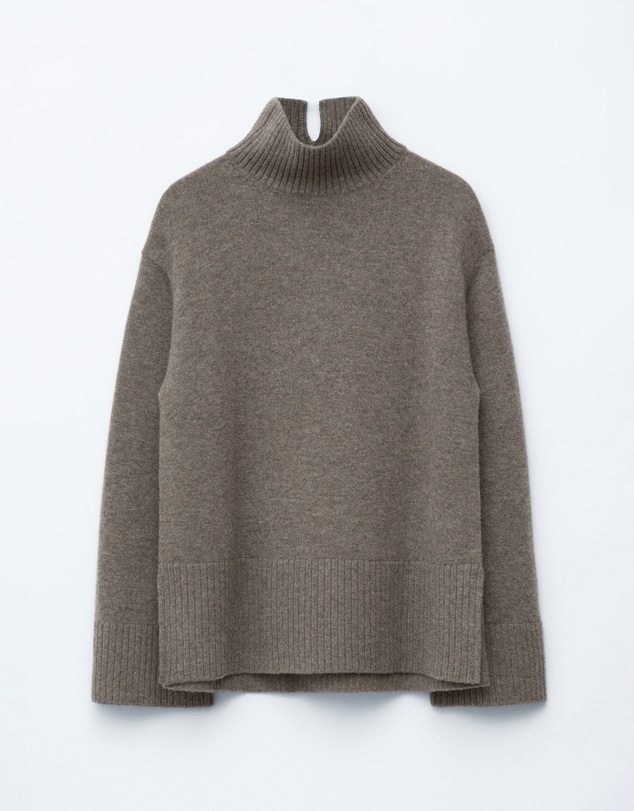 & Other Stories - Oversized Turtleneck Wool Jumper