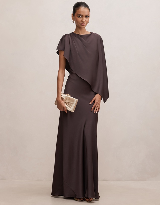 Forever New Petite - Zinnia Petite Cape Maxi Dress