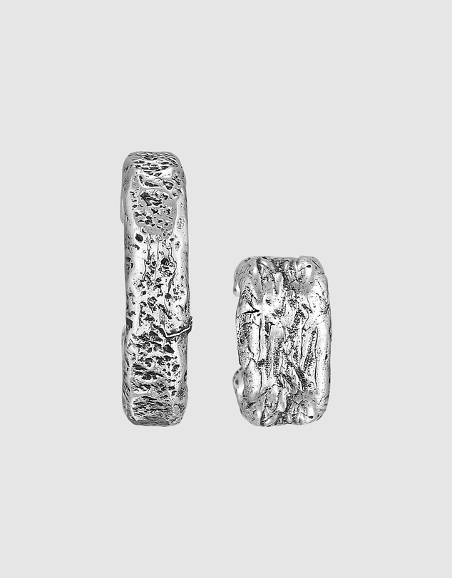 Haze & Glory - ICONIC EXCLUSIVE - Earrings Earcuff I like it rough in 925 sterling silver