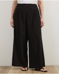 Atmos&Here Curvy - Nola Wide Leg Palazzo Pants