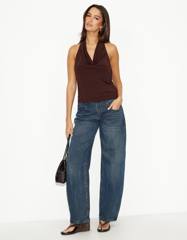 Dazie - Solara Halter Top