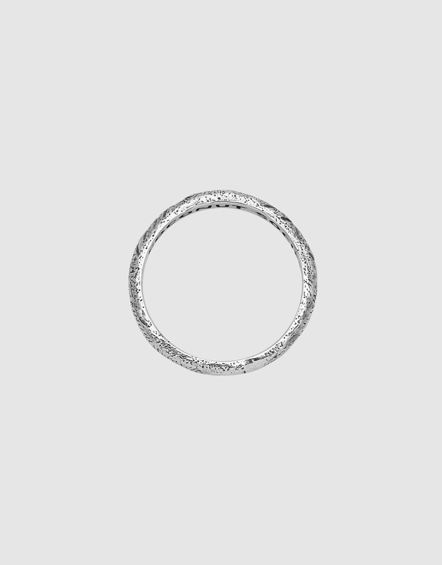 Haze & Glory - ICONIC EXCLUSIVE - Coconut Society Stacking Ring in 925 Silver