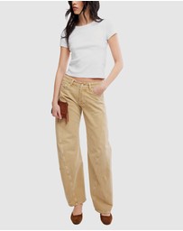 Free People - Fable Twisted Seam Jeans