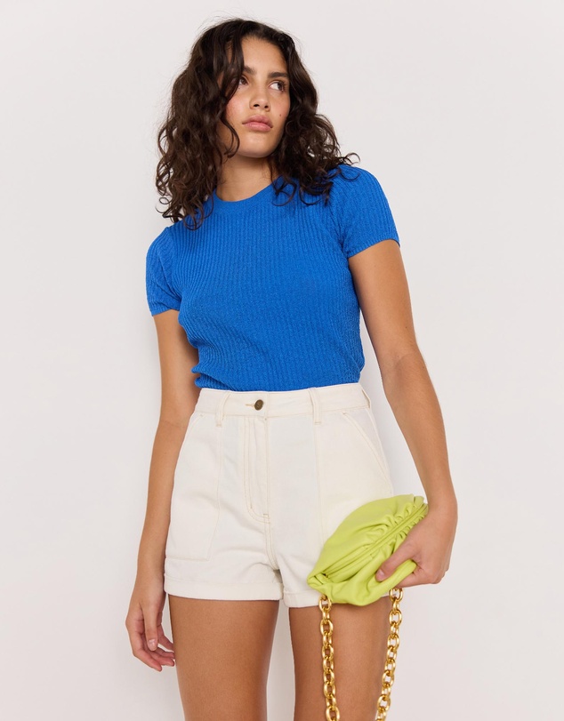 MINKPINK - Apollo Rib Knit Tee