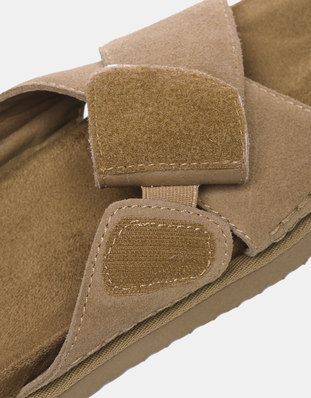 EVERAU - EverAU Ugg Lilac Cow Suede Upper Sandals