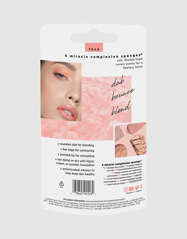 Real Techniques - Miracle Complexion Sponge 4 Pack