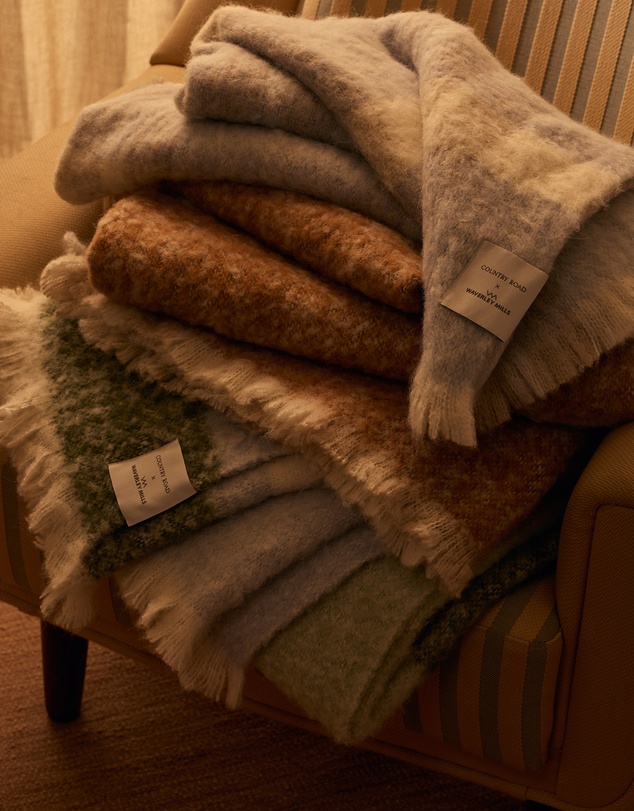Country Road - Cr X Waverley Mills Nietta Throw