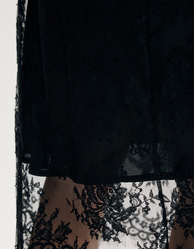 Minima Esenciales - Aisla Lace Midi Skirt