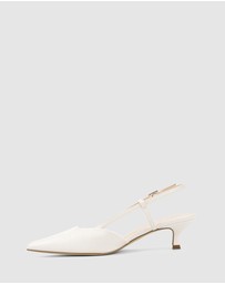 Verali - Lucas Slingback Kitten Heels