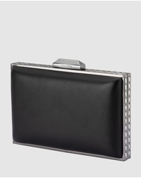 Olga Berg - Sammi Crystal Frame Clutch