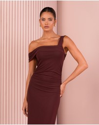 Azzurielle - Cori Off Shoulder Maxi Dress