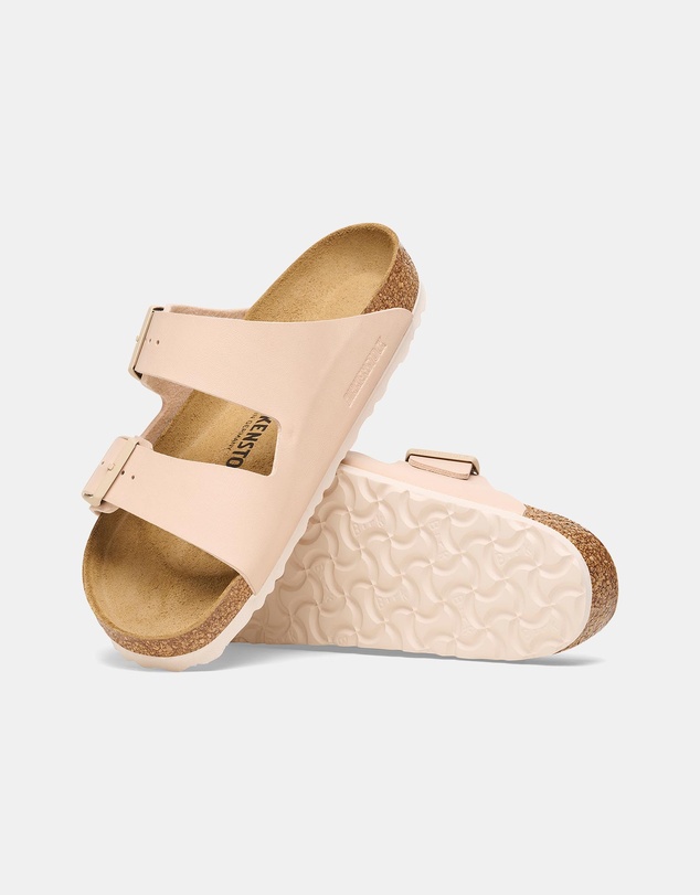 Birkenstock - Arizona New Beige Birko-Flor Regular - Women's