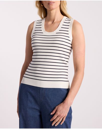 Navy Stripe