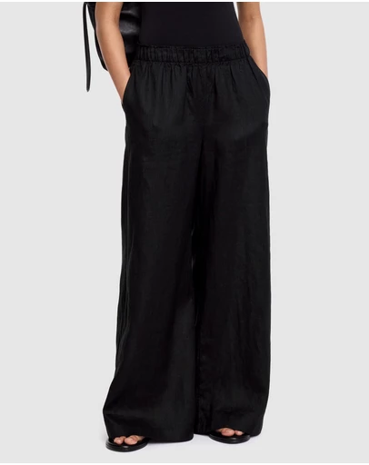 ARKET - Wide Linen Trousers