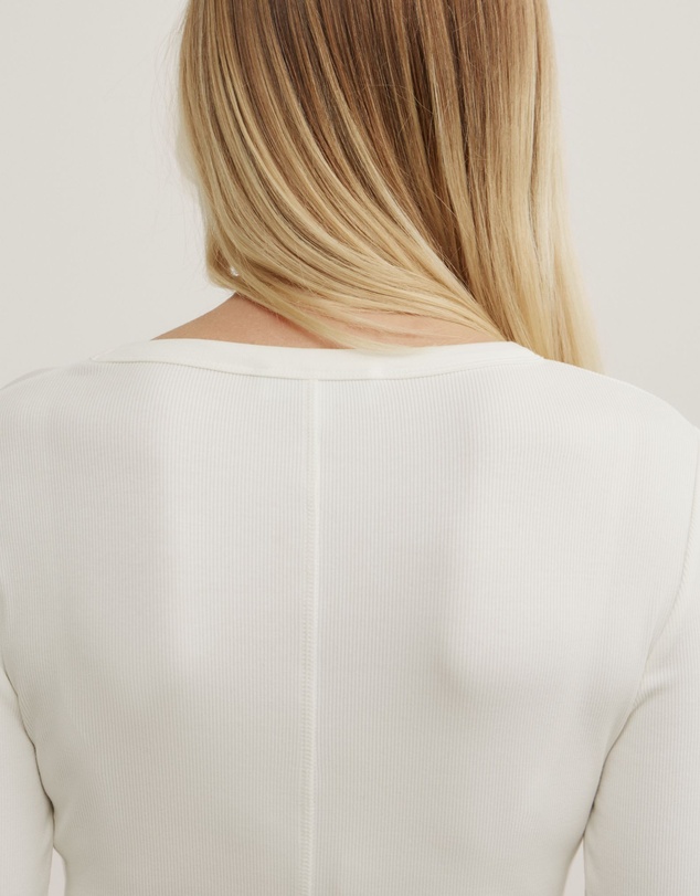Witchery - Crew Rib Long Sleeve Top