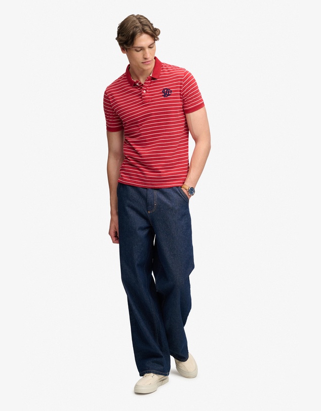Superdry - Vintage Stripe Jersey Polo