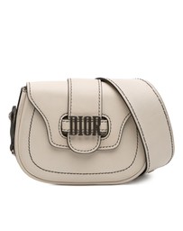 Pre-Loved by Azura Reborn - Pre-Loved Mini Leather D Fence Saddle Bag