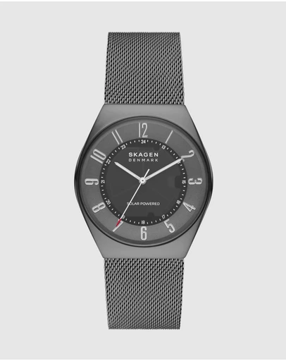 Skagen - Skagen Grenen Solar Powered Charcoal Watch SKW6836