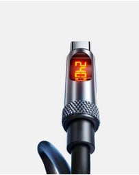 Friendie - Studio USB C to USB C Fast Charging Cable — 240W, LED Display, PD 3.1