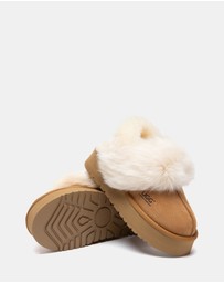 EVERAU - Australian Shepherd Ugg Nordell Cow Suede Upper House Shoes
