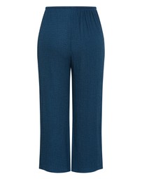 City Chic - Plus size Zoie Wide Leg Pant - petrol