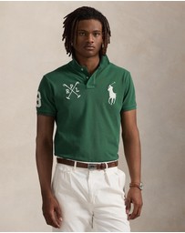 Polo Ralph Lauren - Custom Slim Fit Big Pony Mesh Polo Shirt